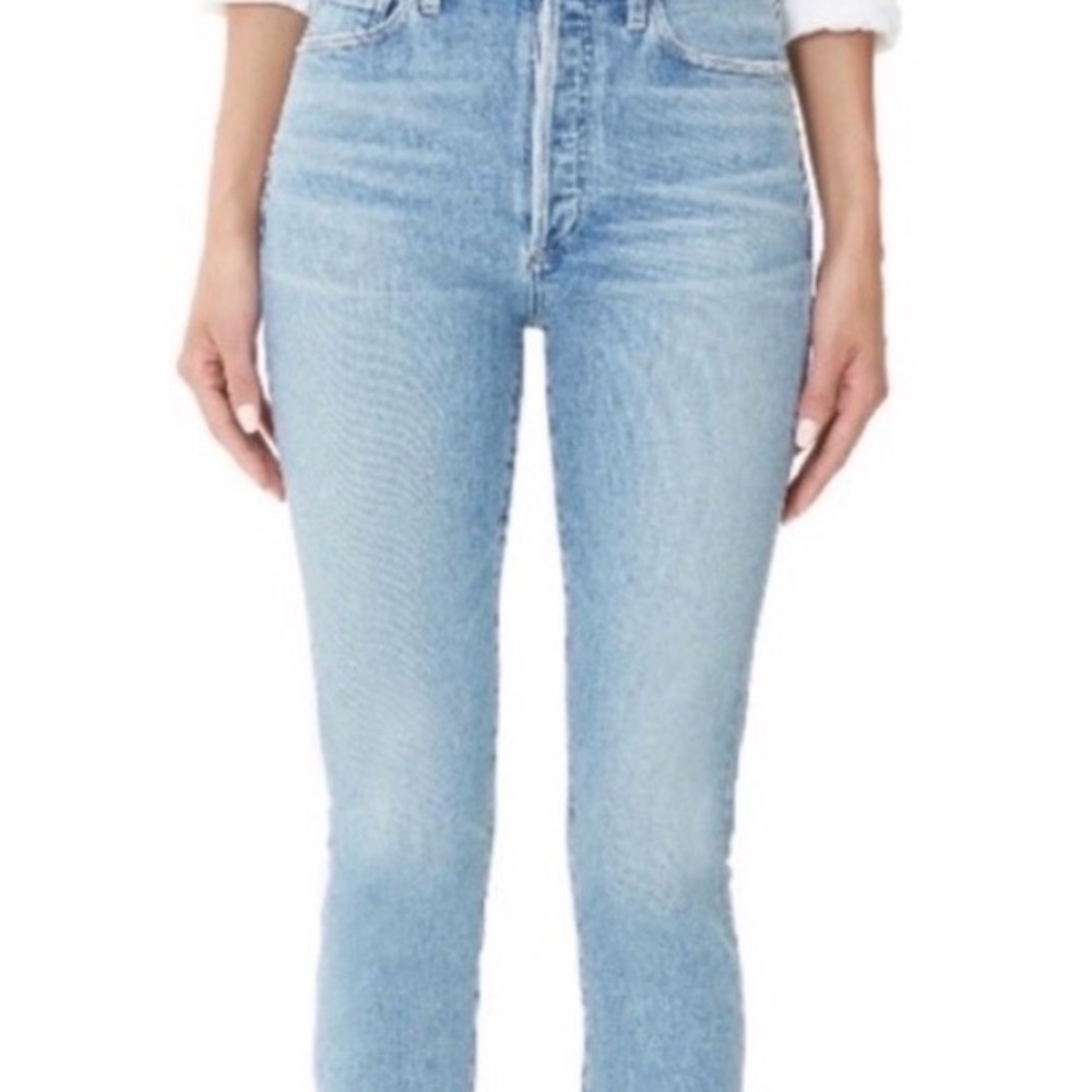 Citizens Of Humanity Olivia Seam Blue Skinny Jeans